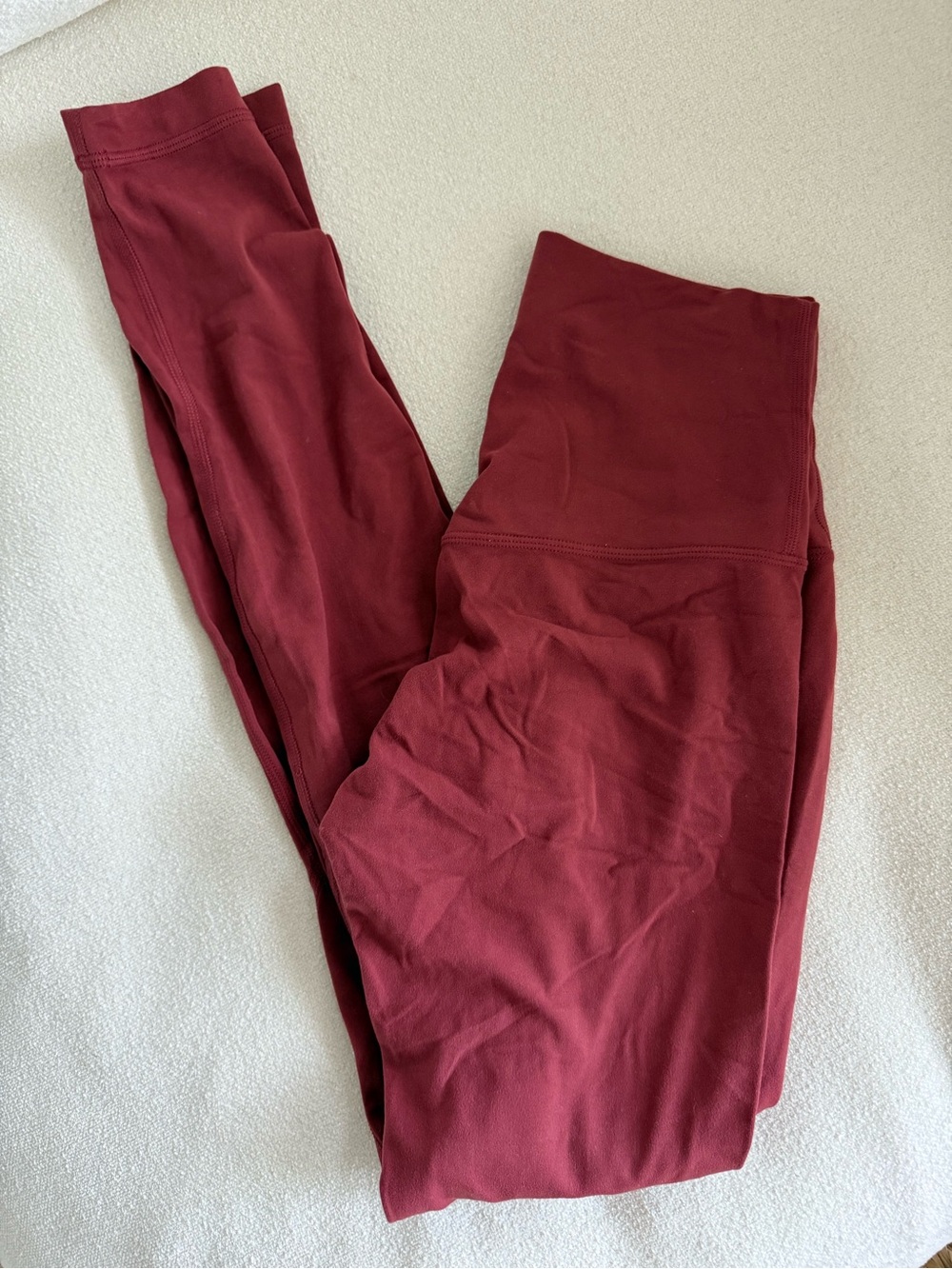 lululemon athletica Burgundy Leggings
